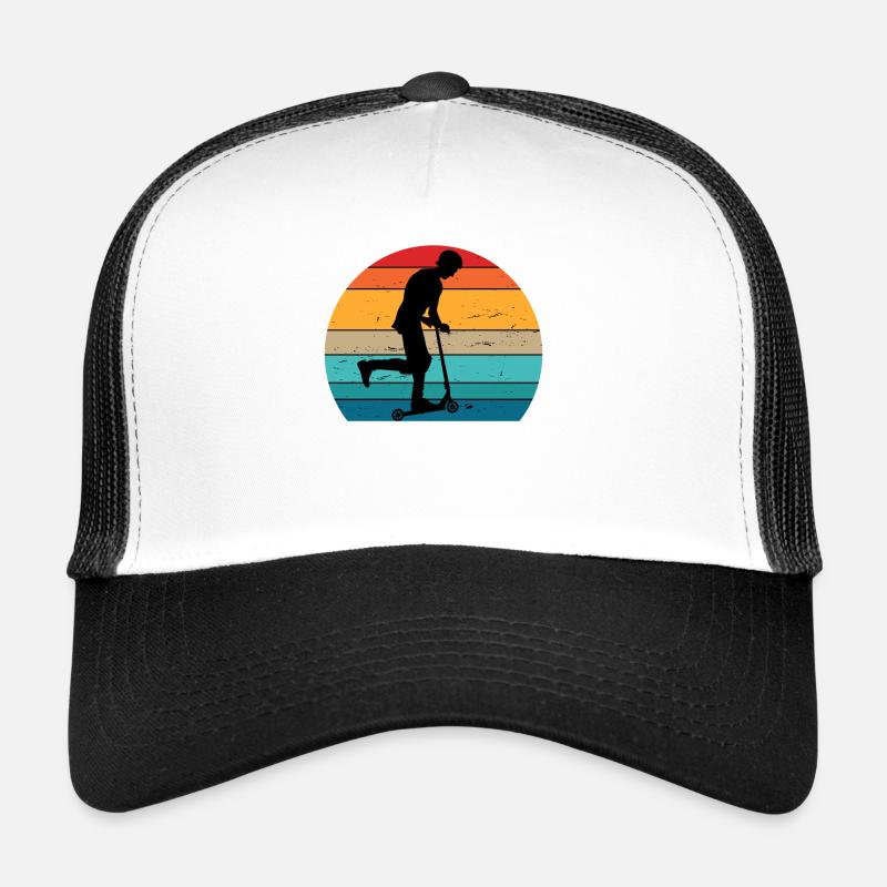 Scooter - Trucker Cap - Weiß/Schwarz