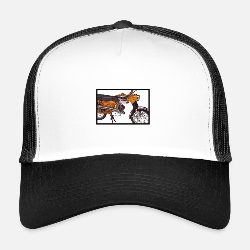 Zündapp Mofa Moped Oldtimer Geschenkidee Trucker Cap