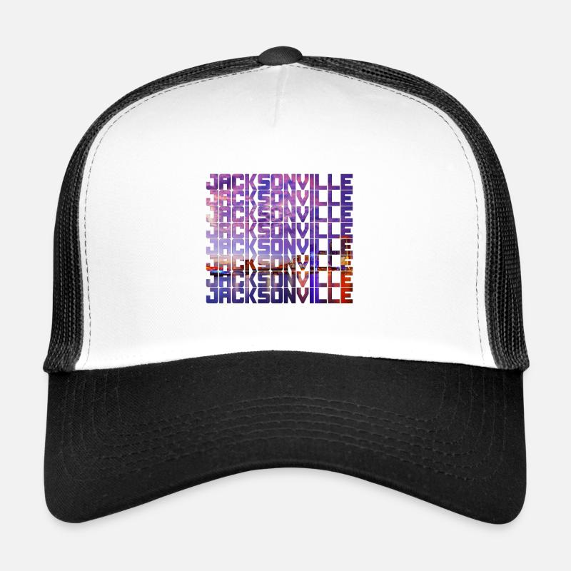 Jacksonville Florida USA Trucker Cap
