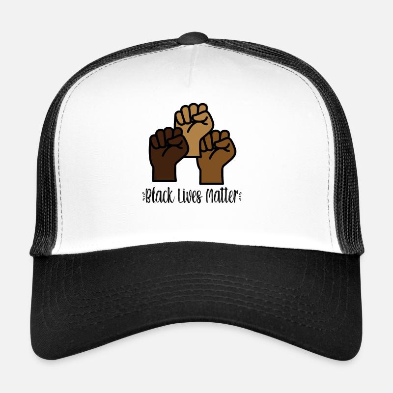 Solidarité BLM Casquette trucker 