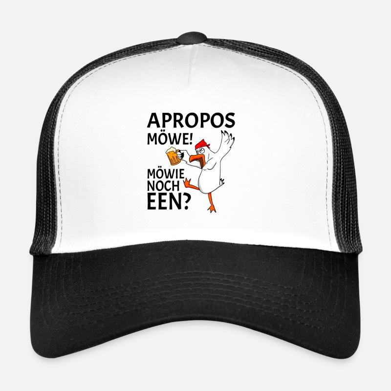Apropos Möwe Möwie noch een Plattdeutsch Norden Trucker Cap