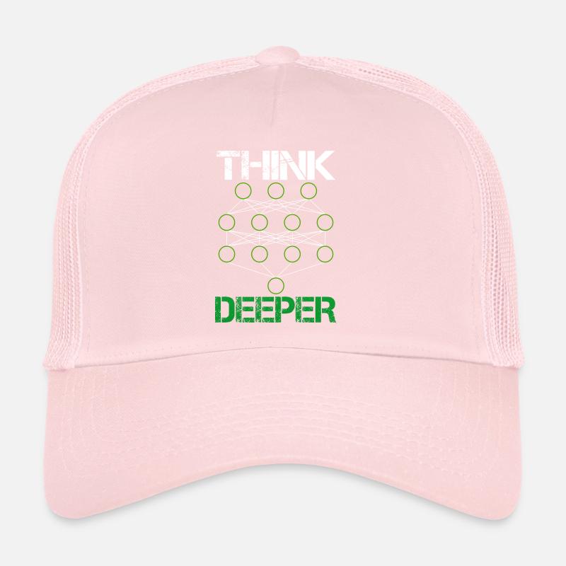 Artificial intelligence think deeper gift Trucker Cap