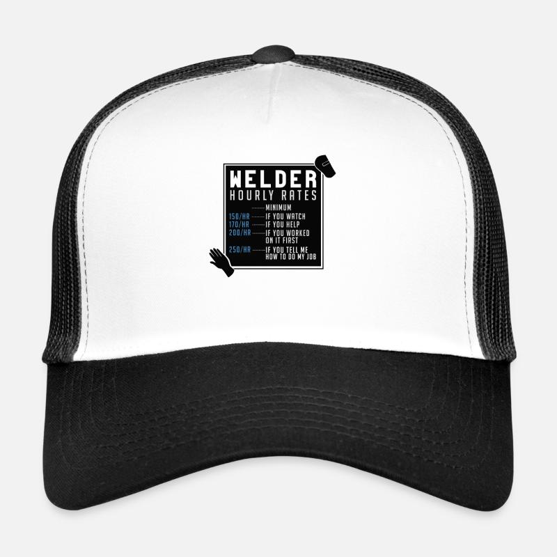 Welder Hourly Rates Trucker Cap