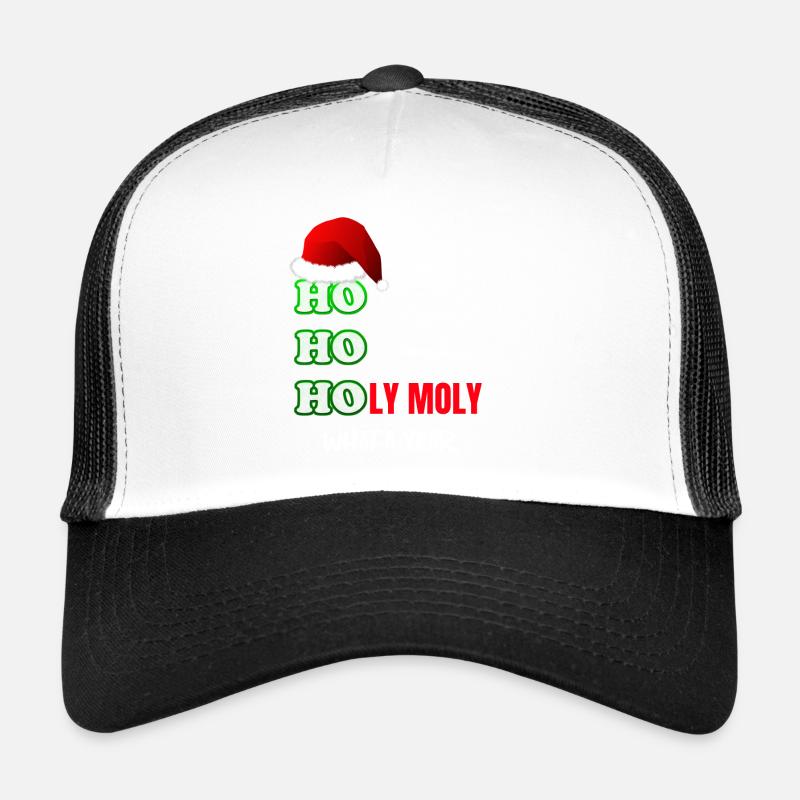 Noël Noël Noël No� - Casquette trucker - blanc/noir