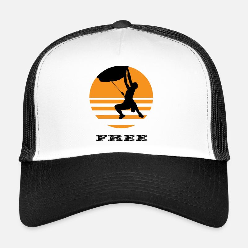 climbing - Trucker Cap - Weiß/Schwarz