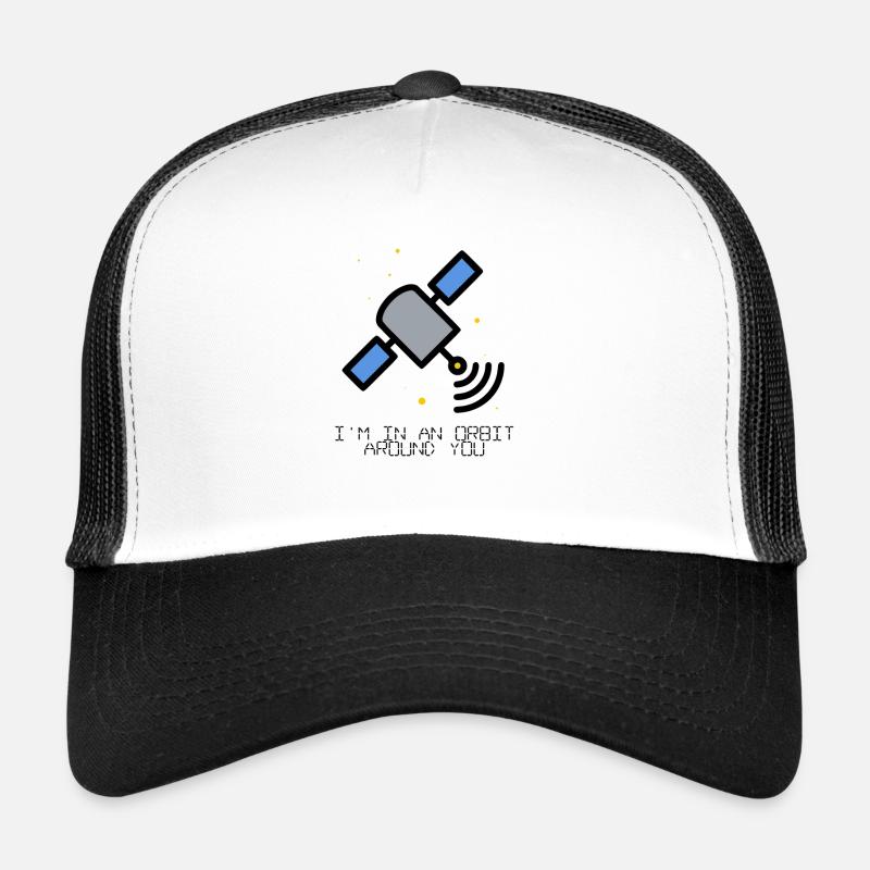 Orbite autour de vous satellite Casquette trucker 