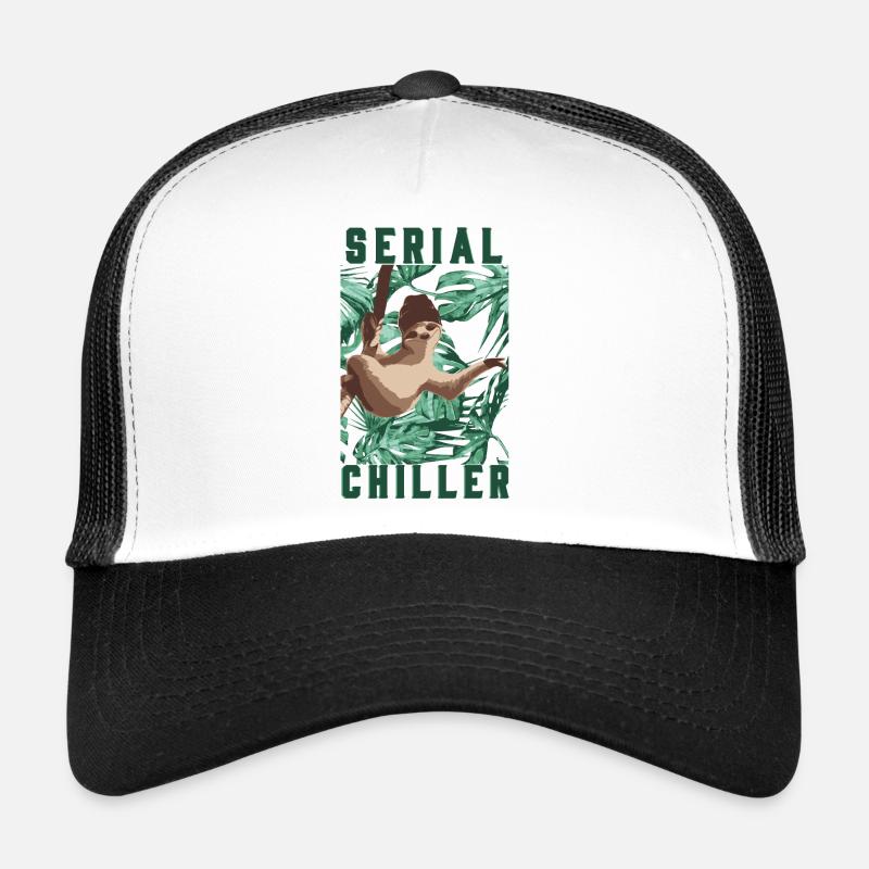 Sloth serial chiller Trucker Cap