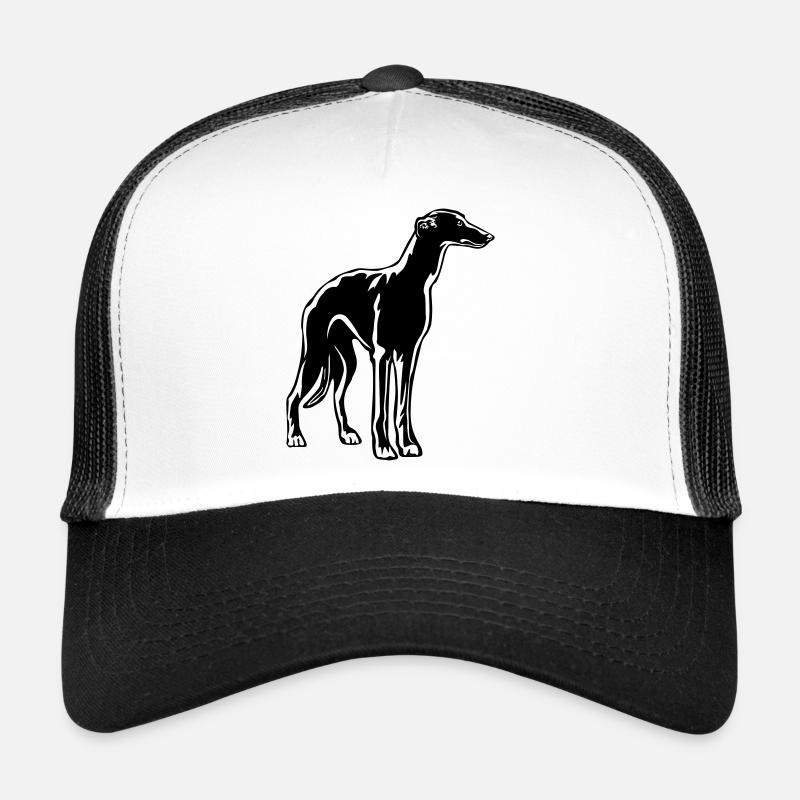 Greyhound - Trucker Cap - Weiß/Schwarz