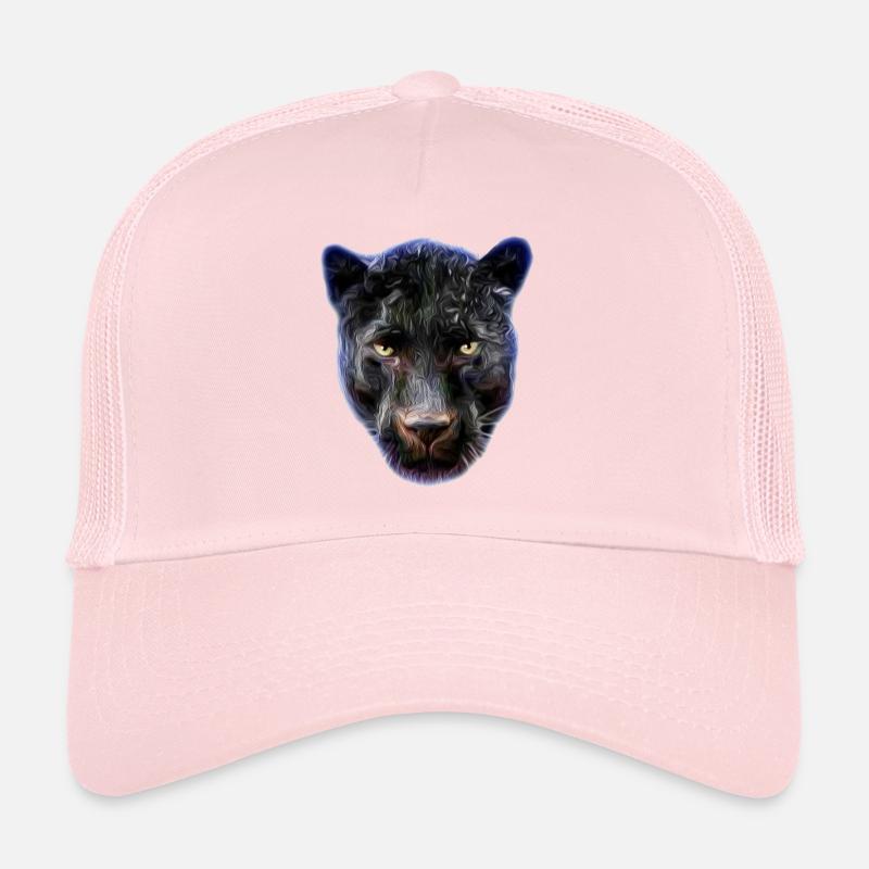 Aurora Panther Portrait Tee Trucker Cap