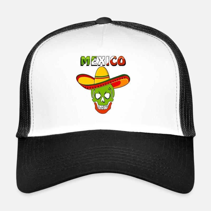 MEXICO TOTENKOPF Trucker Cap