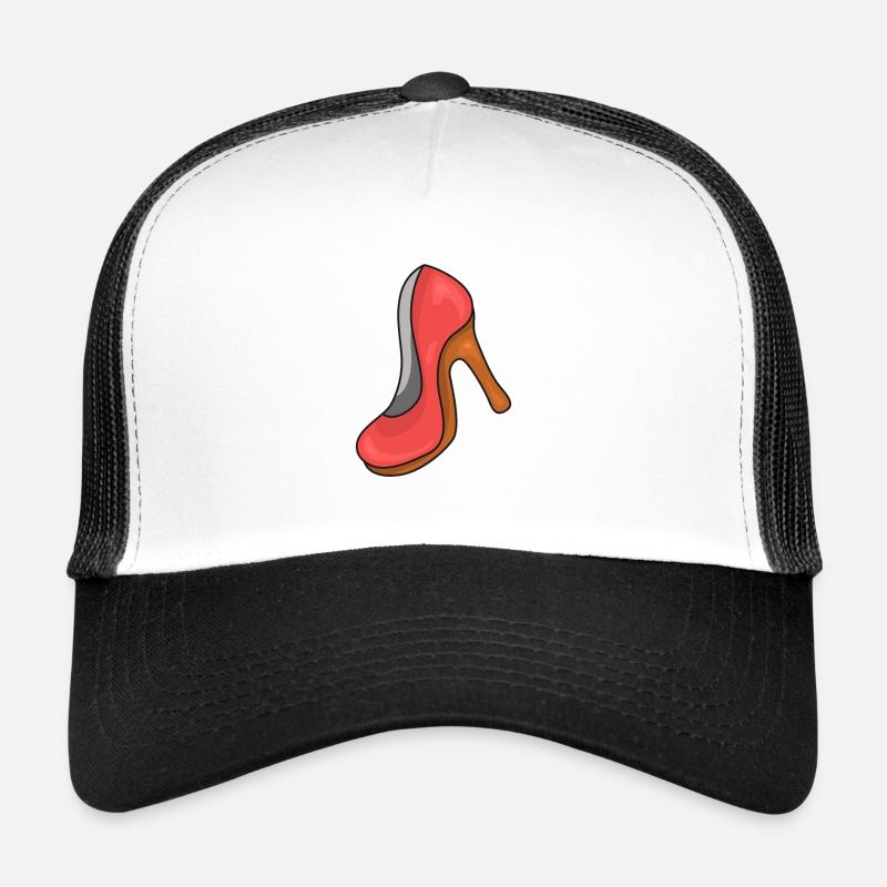 High Heels - Trucker Cap - Weiß/Schwarz