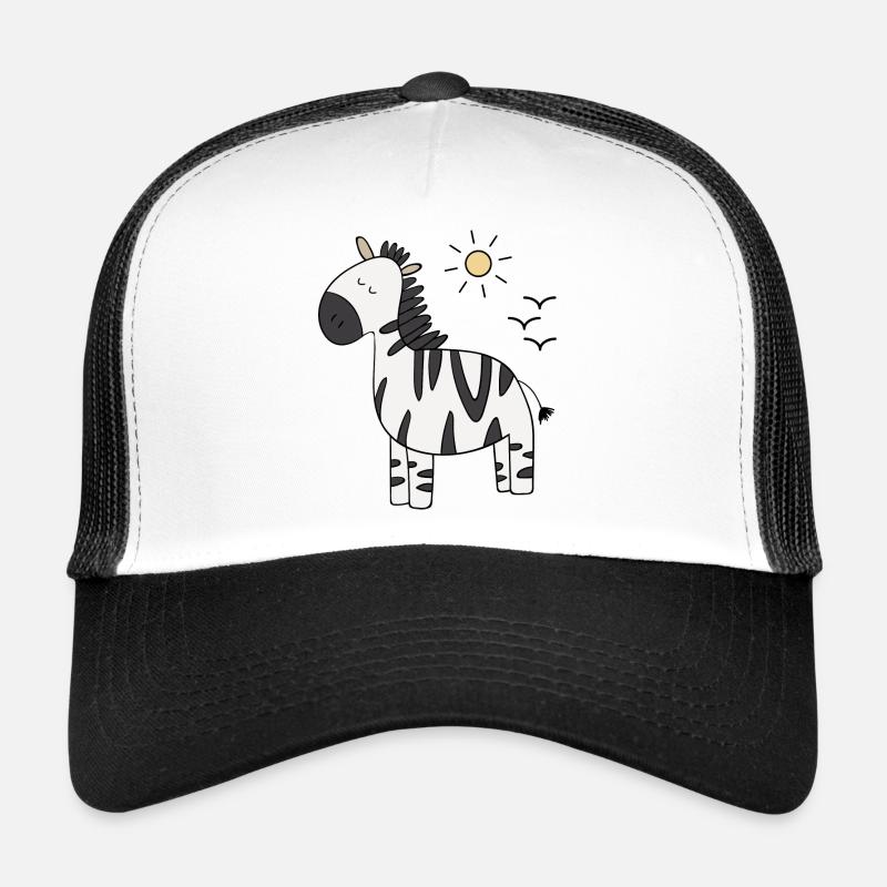 Zebra Trucker Cap