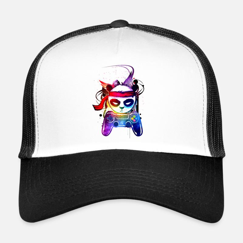 cooler Gaming Panda Trucker Cap