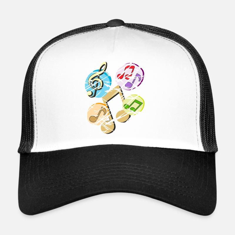 Clé de partition Musique Casquette trucker 