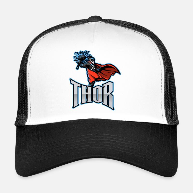 Thor - Trucker Cap - white/black