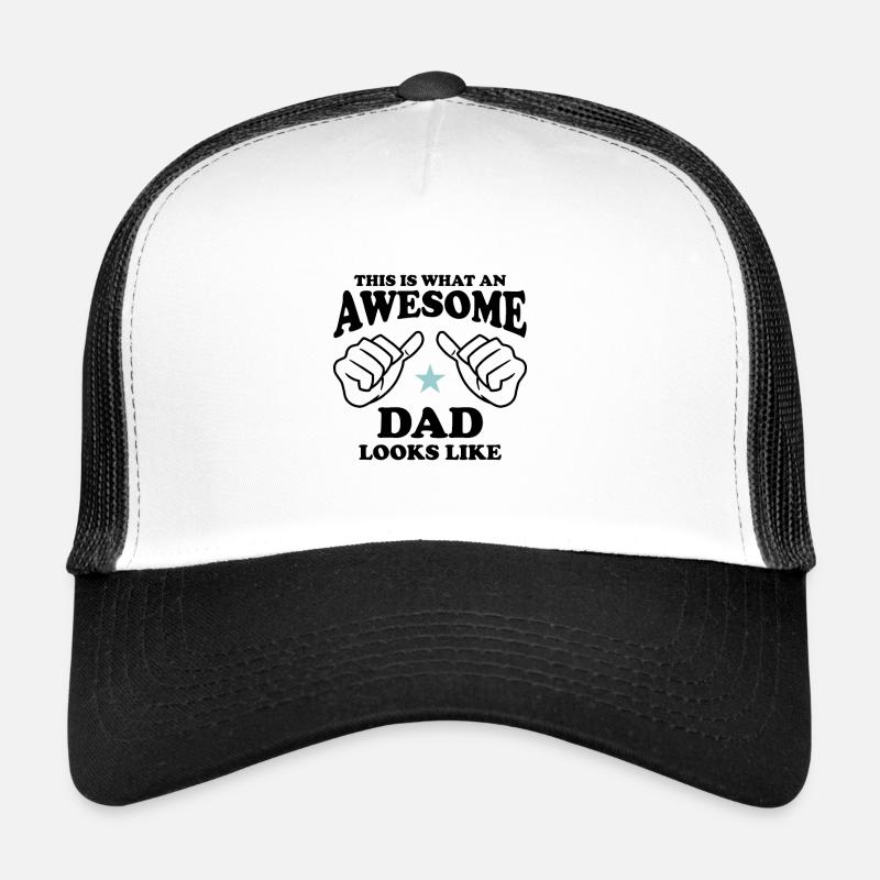So sieht ein Awesome Dad aus Trucker Cap