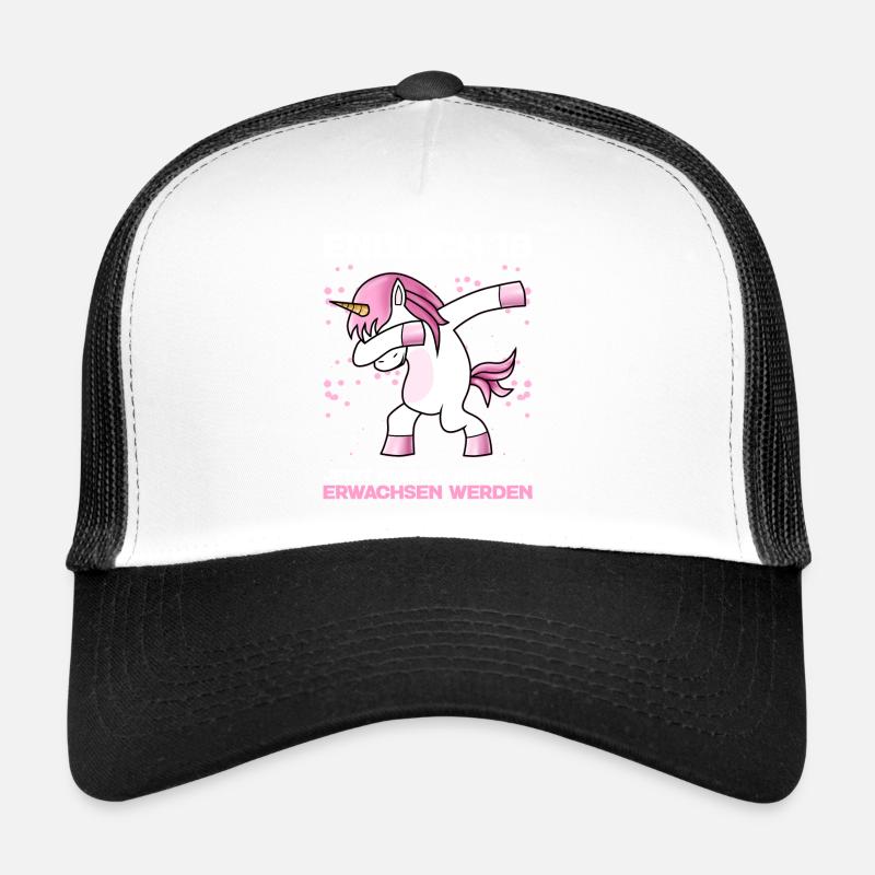 Endlich 18 Jetzt Muss Ich Nur Noch Erwachsen Trucker Cap