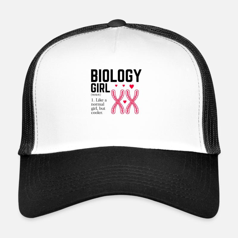 Biologie Mädchen wie ein normales Mädchen, aber kühler Trucker Cap