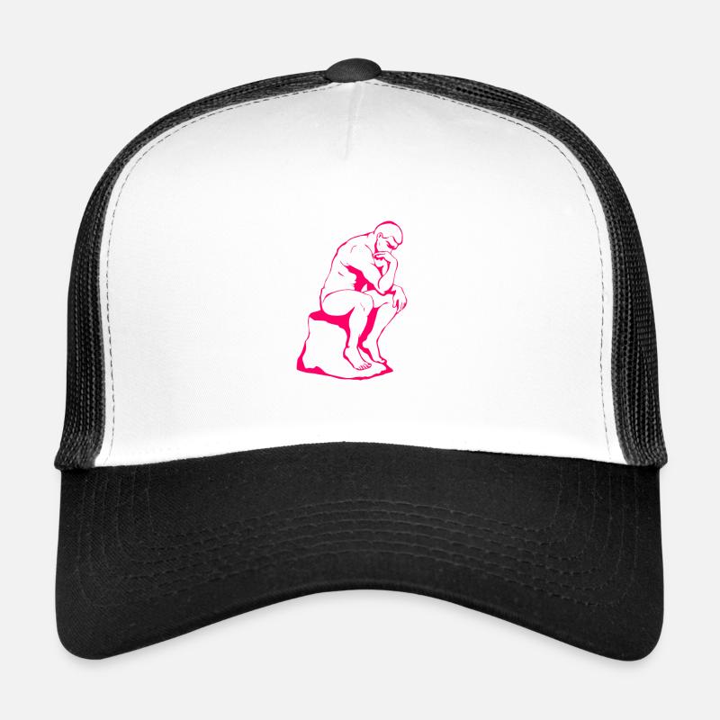 Penseur philosophe Casquette trucker 