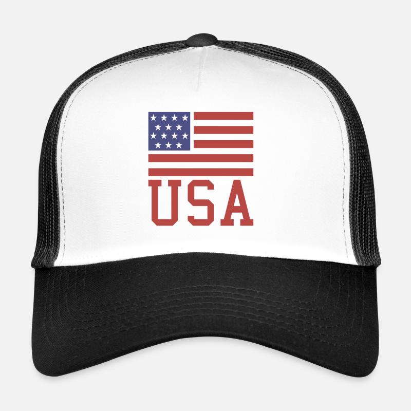 Flag USA Trucker Cap