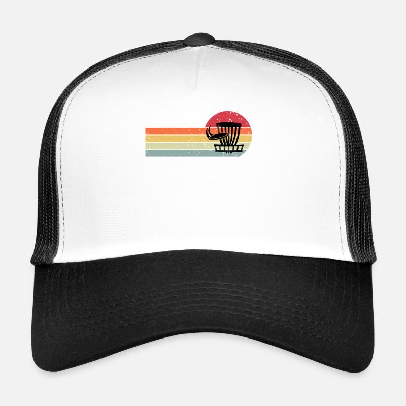 Disc Golf - Trucker Cap - Weiß/Schwarz