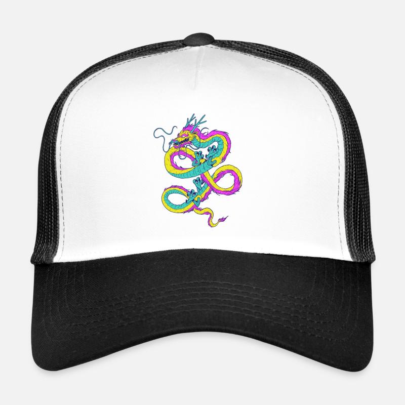 Pansexual Dragon Pan Pride Flag Pansexuality Trucker Cap