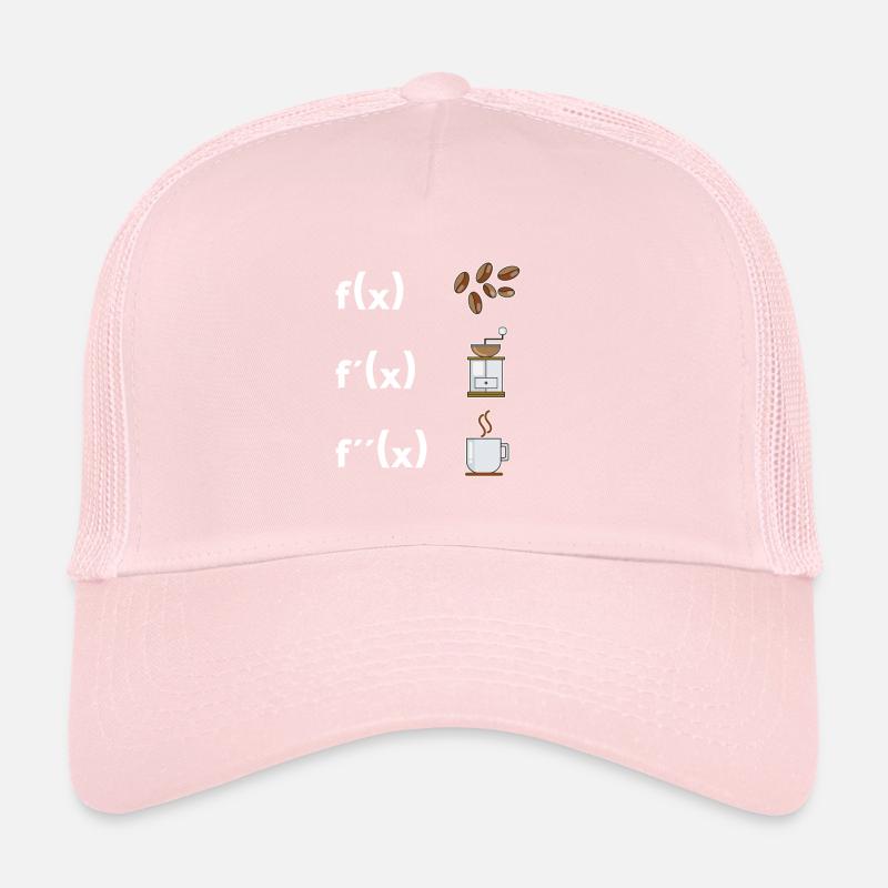 Maths enseignants dérivation de café amants Casquette trucker 