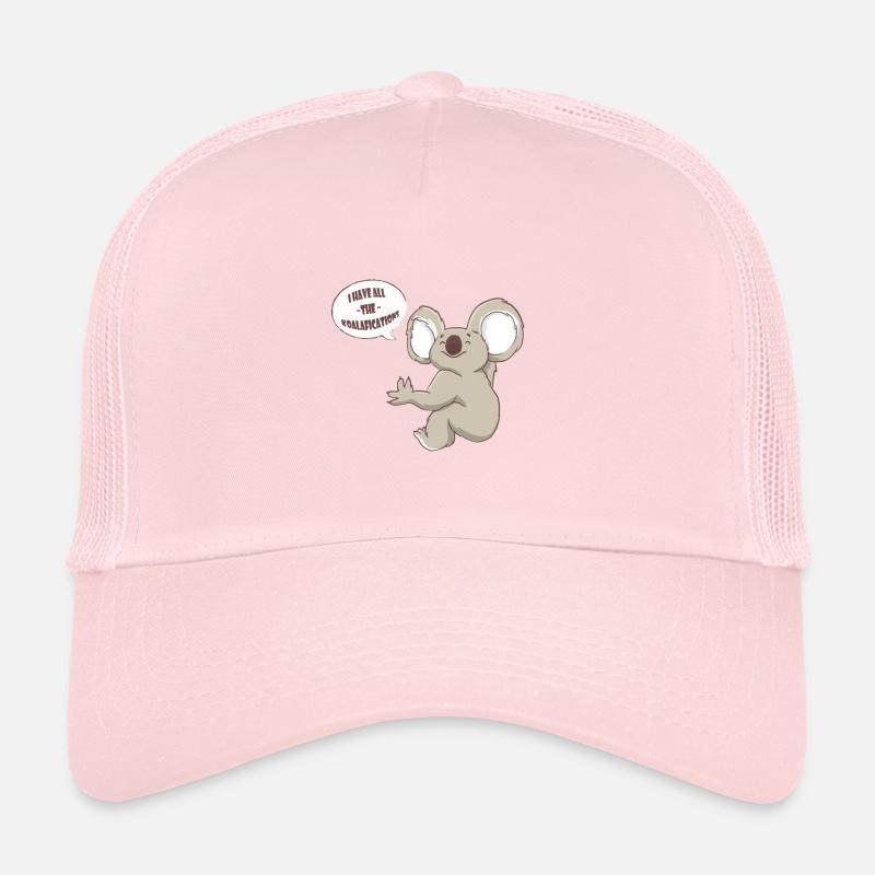 Koala Pun Koalafied Trucker Cap
