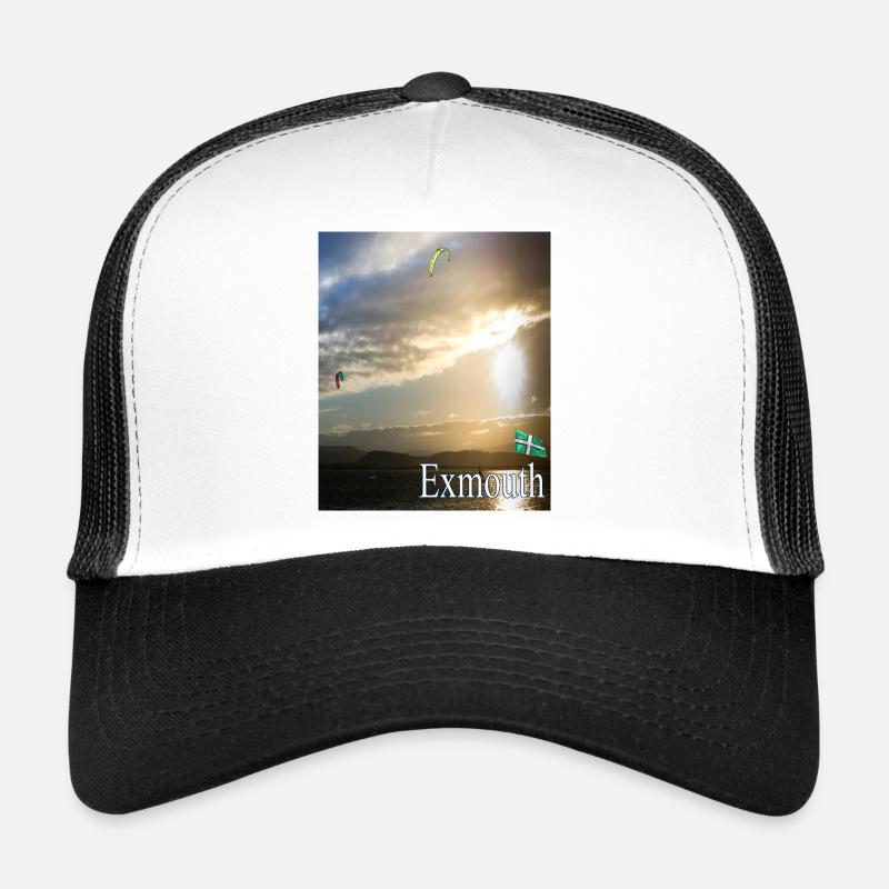 Exmouth - Trucker Cap - Weiß/Schwarz