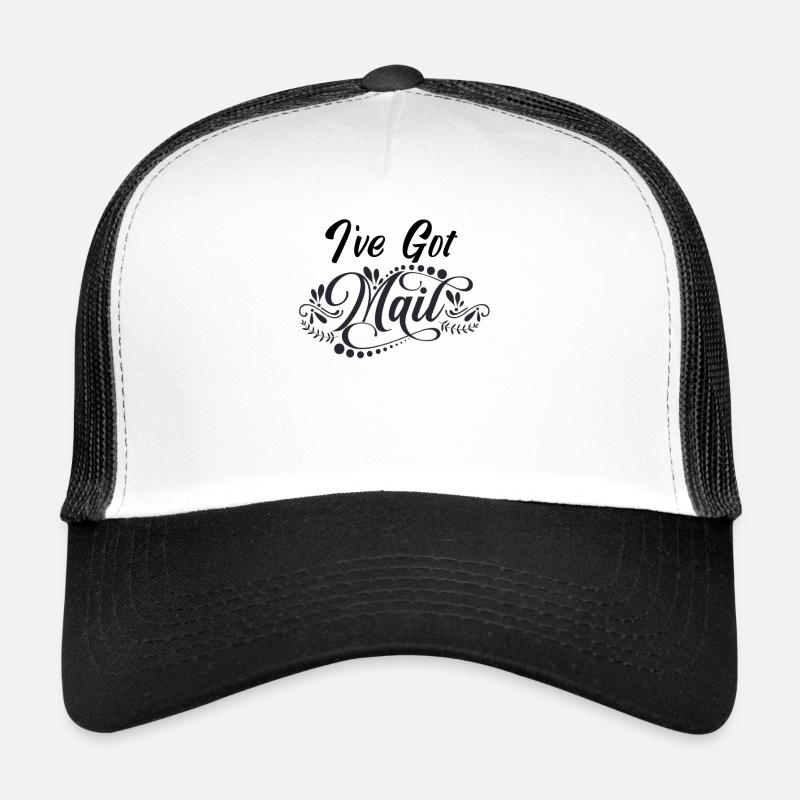 J’ai du courrier. Casquette trucker 