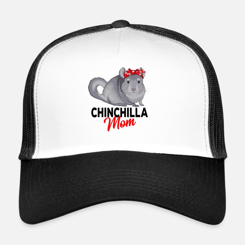 Chinchilla - Trucker Cap - Weiß/Schwarz