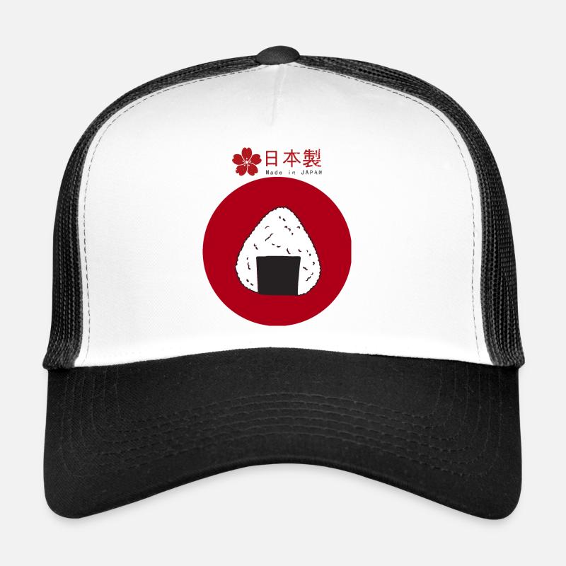 onigiri - Trucker Cap - Weiß/Schwarz