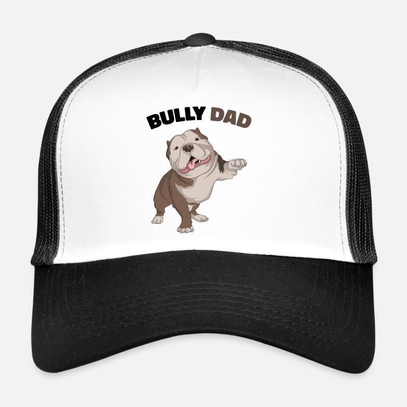 American Bully - Trucker Cap - Weiß/Schwarz