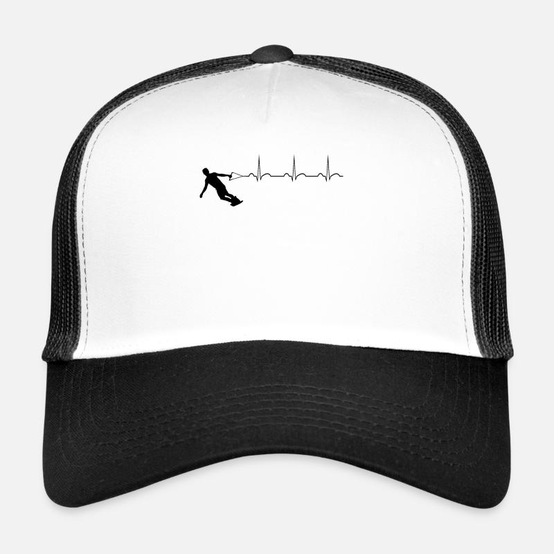 Battements de coeur Wakeboard Wakeboard eau Ski Surf Casquette trucker 