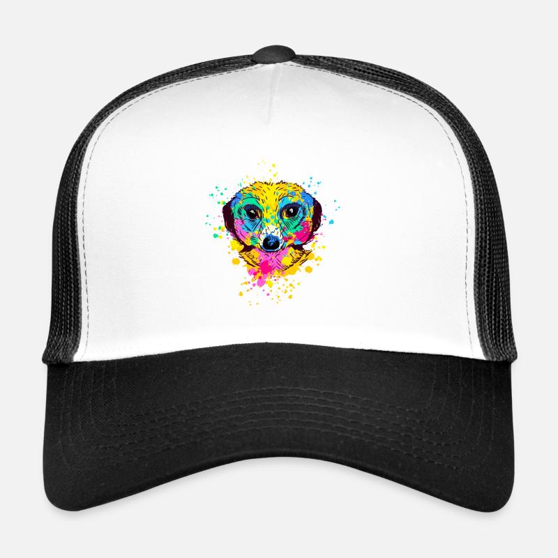 Meerkat bunt - Muttertag Vatertagsgeschenk Trucker Cap