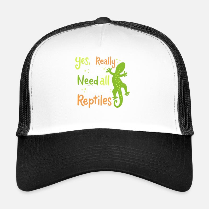 Reptile Lizard Herpetologist Trucker Cap