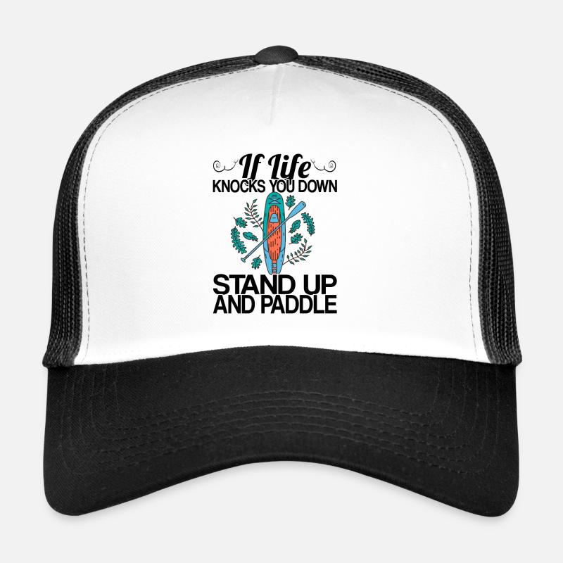 Stand Up Paddling Paddle Board Gift Trucker Cap