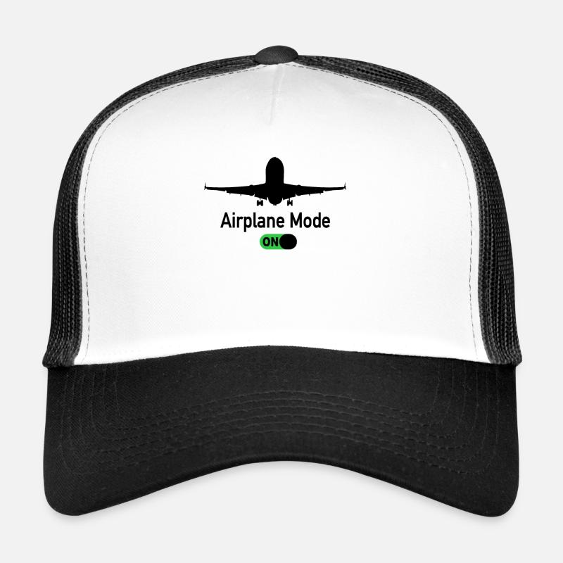 Airplane Mode On Pilot Pilot Pilot Pilotes Casquette trucker 