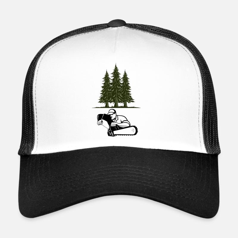 Tronçonneuse Axt Förster Bûcheron scie chaîne Casquette trucker 