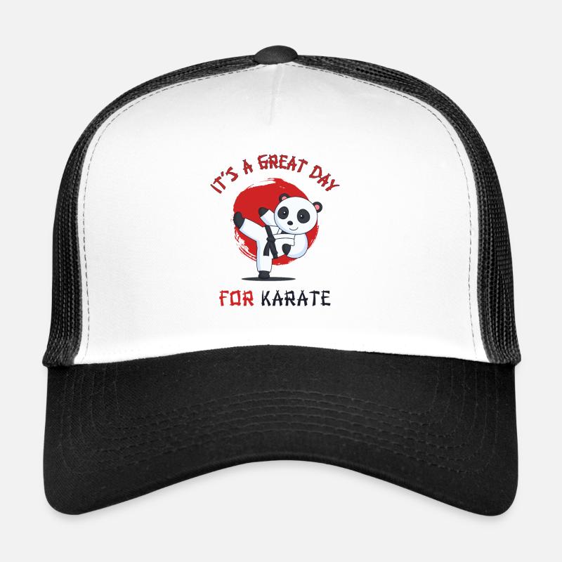 Karate Panda Trucker Cap
