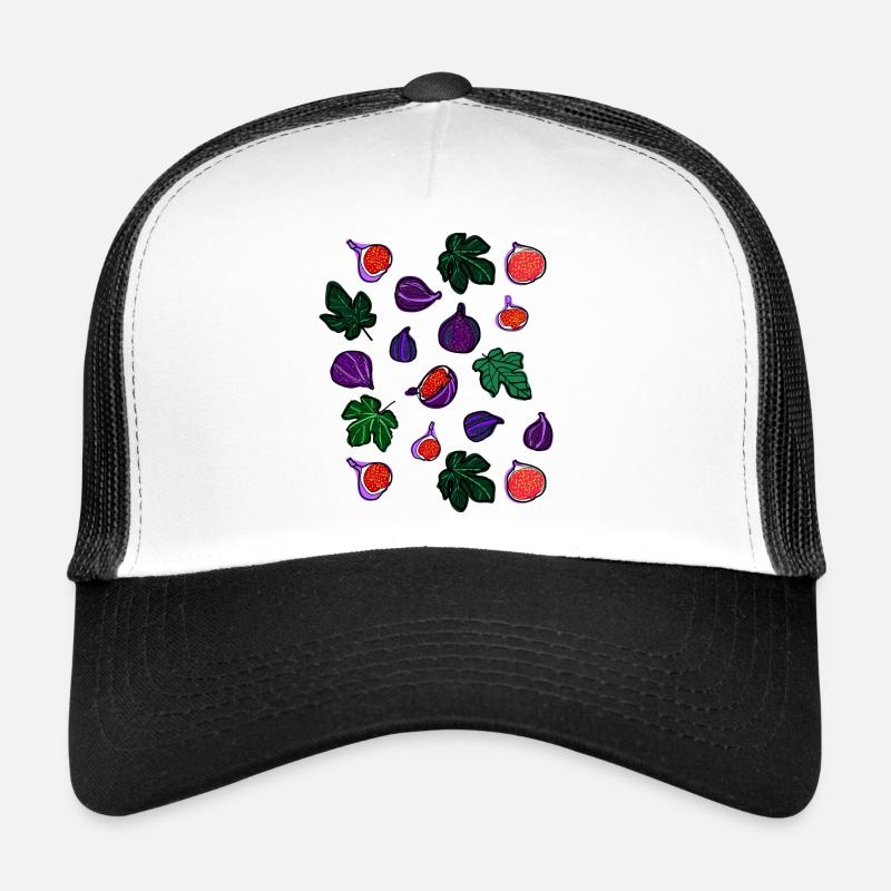 Figs fruits pattern1 Trucker Cap