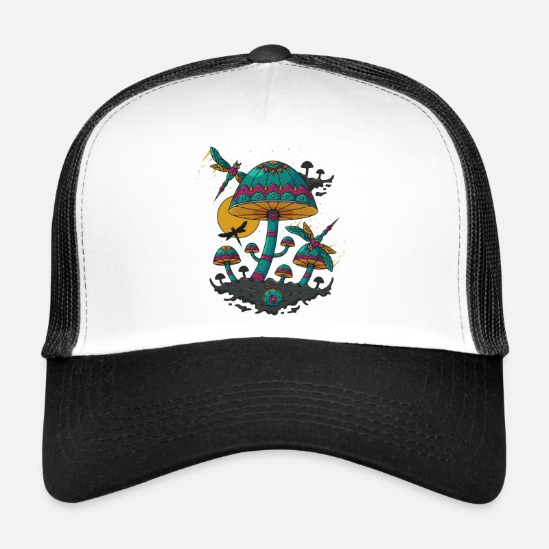 Mushrooms Trucker Cap