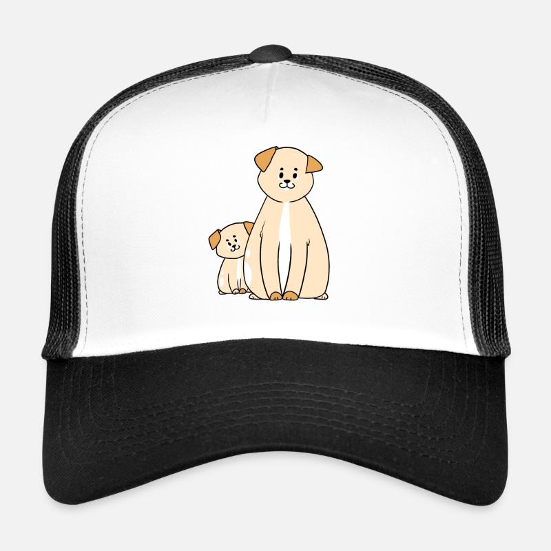 Chien chiot chiot Casquette trucker 
