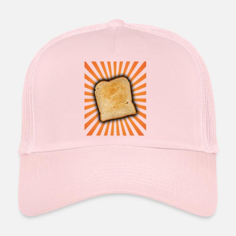 Toast bread funny toast bread breakfast toaster Trucker Cap