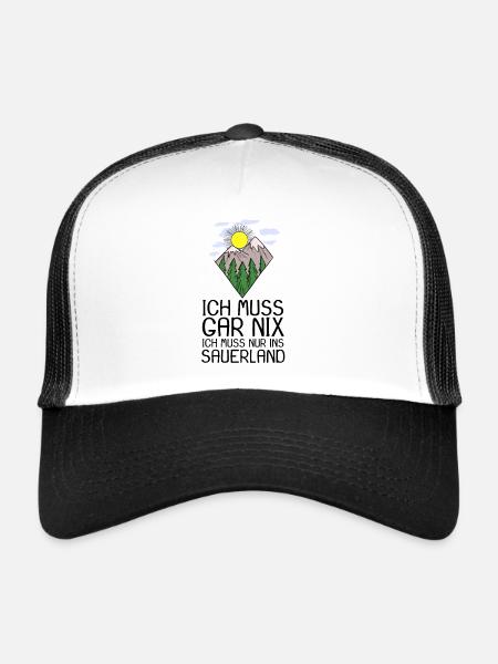 Sauerland - Trucker Cap - Weiß/Schwarz