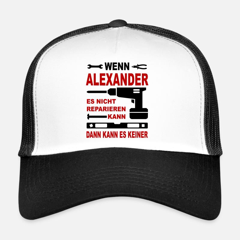 Name Geschenk Namenstag ALEXANDER Trucker Cap
