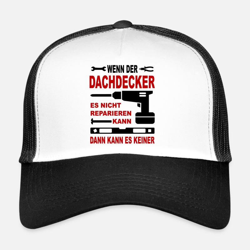 Beruf Geschenkidee Bau DACHDECKER Trucker Cap