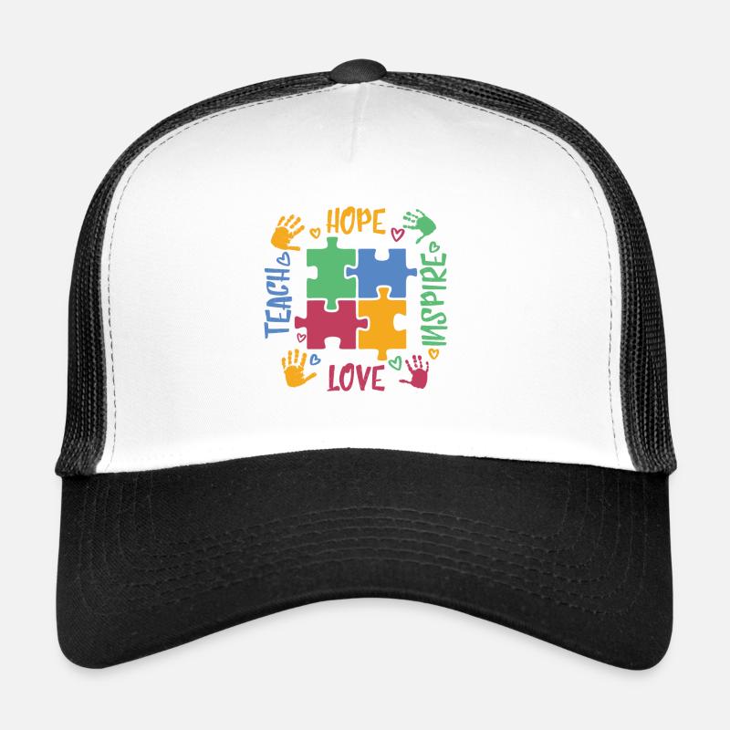 Autism autistic Autism Autism Trucker Cap