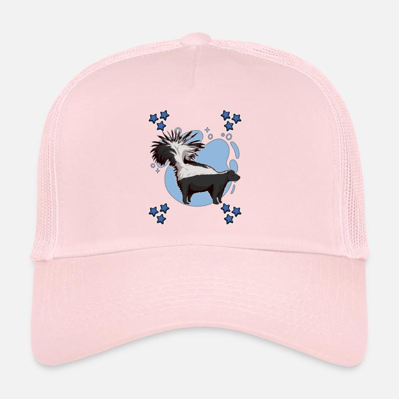 Stinktier Skunk Blue Design Casquette trucker 