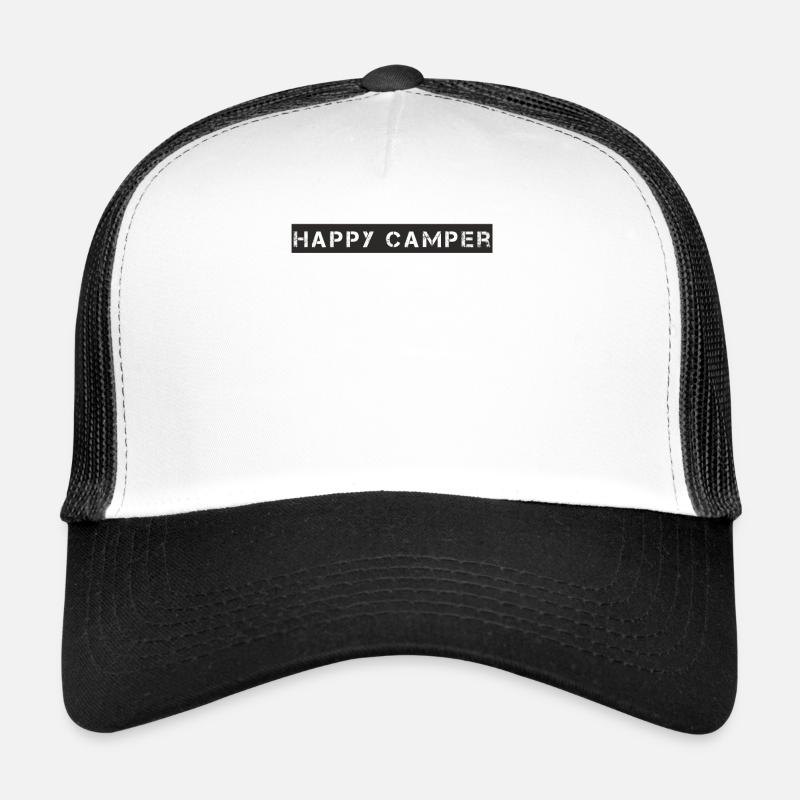 Camping - Happy Camper Trucker Cap